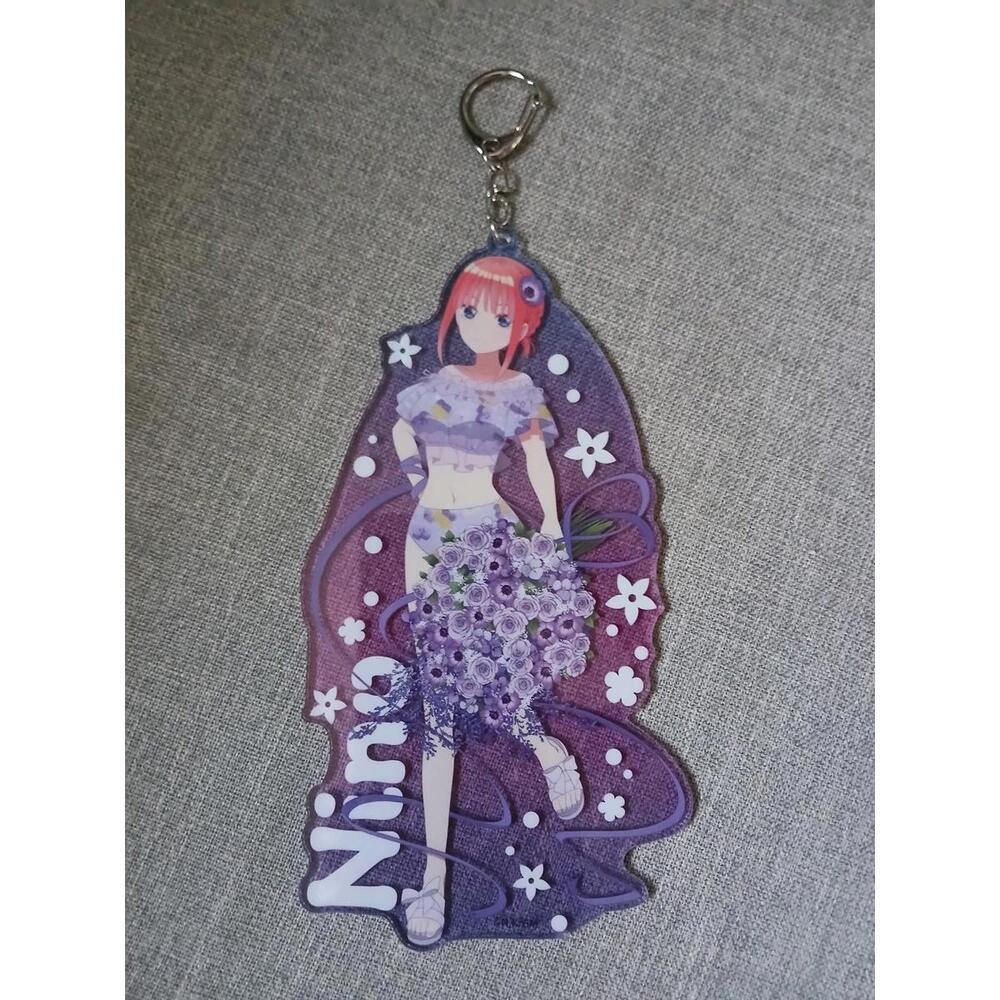 The Quintessential Quintuplets Summer Time Nino Big Acrylic Key Ring Keychain